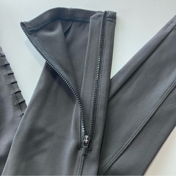 Athleta Delancey Moto Dark Grey Leggings Women’s Size XXS - Picture 10 of 10